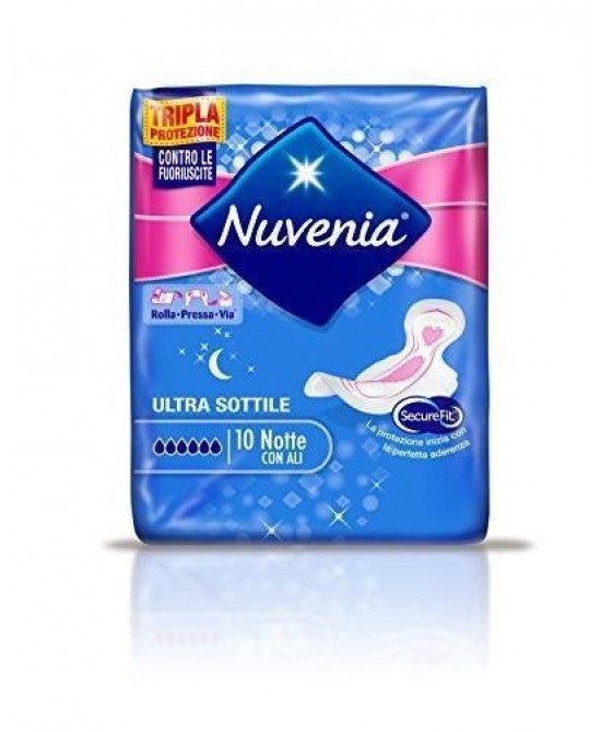 absorbent nuvenia ultra night x10